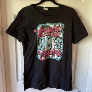 Port & Company 90’s Country Women’s Large Graphic T Shirt Ring Spun